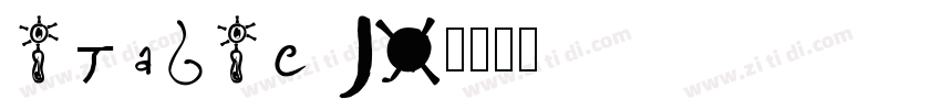 italic JX字体转换